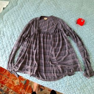 Ella Moss long sleeve cotton cardigan